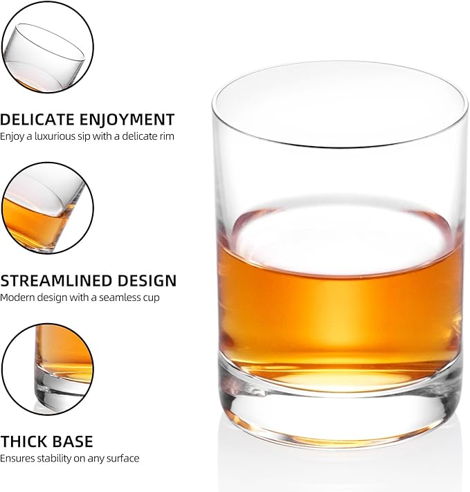 KAMMAK Shot Glasses Set of 2, 60ml/2oz Clear Espresso Shot Glass with Heavy Base for Bar Restaurants Home, Small Whiskey Shot Glass for Vodka, Whiskey, Tequila, Spirits & Liquors