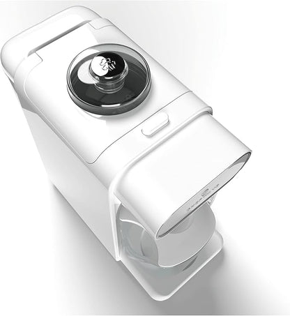 ChefWave Milkmade Non-Dairy Milk Maker – 6-in-1 Plant-Based Milk Machine for Almond, Oat, Soy, Cashew, Coconut & Macadamia – No Soaking, Auto-Clean, Delay Start, Glass Pitcher – White