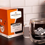 Load image into Gallery viewer, Fresh Roasted Coffee, Colombian, Medium Roast, 24 Pods for K Cup Brewers