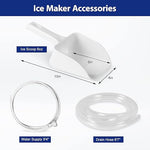 Load image into Gallery viewer, Commercial Ice Maker 160 LBS/24H, 15" Wide Under Counter Ice Maker with 35LBS Ice Storage Capacity, Commercial Ice Machine 63Pcs Clear Ice Cubes Built-in or Freestanding Large Ice Machine