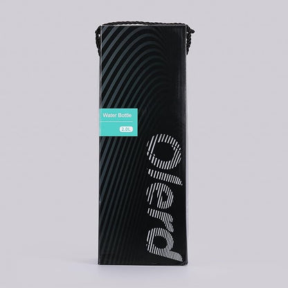 Large Thermosflask- 64oz Stainless Steel Insulated Bottle for Travel with BPA Free Cup - 2.0L Oversized Vacuum Insulated Thermoses with Handle and Strap for Hot & Cold Drinks(Black)