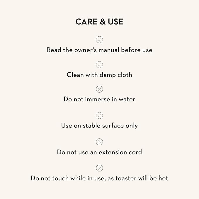 MACKENZIE-CHILDS 2-Slice Toaster, Decorative Toaster for Kitchen, Pink-and-White Rosy Check