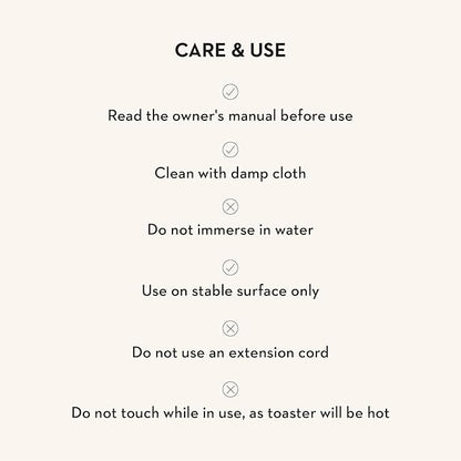 MACKENZIE-CHILDS 2-Slice Toaster, Decorative Toaster for Kitchen, Pink-and-White Rosy Check