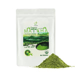 Load image into Gallery viewer, EFOOFAN Matcha Organic Green Tea Powder - Premium Culinary Grade (9OZ) - USDA/JAS/EC Certified Organic - Japanese Tencha Tea Flavor - Te Verde Macha Organico Latte Powder Unsweetened