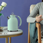 Load image into Gallery viewer, Electric Kettle, ASCOT Electric Tea Kettle, Stainless Steel Kettle Water Boiler, Fast Boiling Kettle, 1.5L, 1500W, BPA-Free, Cordless, Automatic Shutoff, Boil-Dry Protection, Green