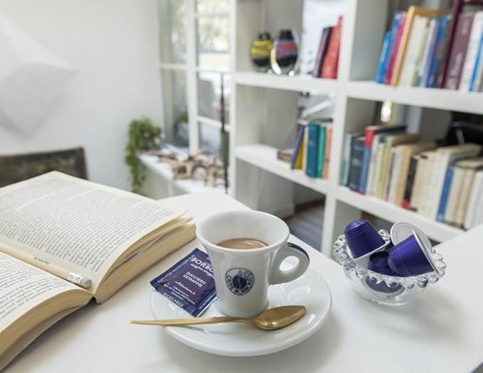 Caffe Borbone Aluminum Coffee Pods Compatible with Nespresso Original Machines, Crema Classica, Medium Roast, Rich and Velvety, Genuine Italian Coffee - NOT compatible with Vertuo - 100 Count