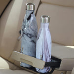 Load image into Gallery viewer, BJPKPK 17 oz Stainless Steel Insulated Water Bottle Cola Shape Big Water Bottles for Travel,Wood Yellow Gray