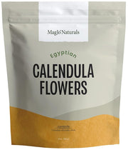 MagJo Naturals, Calendula Flower (1 Pound Bag) whole dried calendula flowers and petals, Calendula officinalis, loose leaf tea, marigold flowers, loose leaf teas, cocktail bombs, Raw