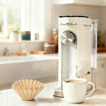 Load image into Gallery viewer, Segarty 200 Count Natural Unbleached Brown Coffee Filters Disposable, 1-2 Cup Small Paper-made Basket Filters, 6.1in Filters for Pour Over Maker Dripper, Suitable for Coffee Bar Home Office Cafeteria