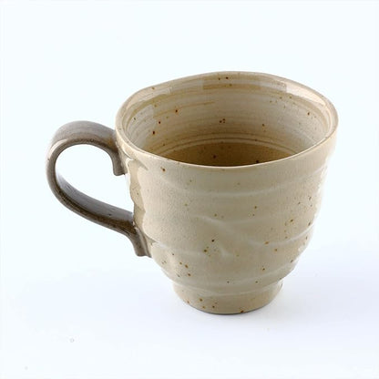 Rabbit Mug Set of 2, Japanese Cute Cups, 8.8 oz Handmade Ceramic Coffee Mug