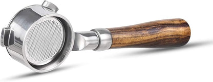 54mm Bottomless Portafilter Compatible with Breville Barista Series and Machines (Filter Basket Included)