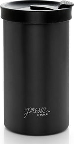Load image into Gallery viewer, PRESSE by Bobble French Coffee Press And Insulated Stainless Steel Travel Tumbler for On-The-Go Brewing - 13 oz (Black)