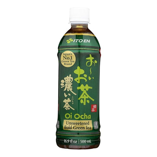 Ito En Oi Ocha Dark Green Tea, Unsweetened, 16.9 Fl.Oz