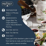 Load image into Gallery viewer, Organic Positively Tea Company, Blackberry Black Tea, Loose Leaf, 4 Ounce