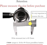 Load image into Gallery viewer, Coffee Tamper 49mm Barista Espresso Coffee Bean Press Tampers Tool