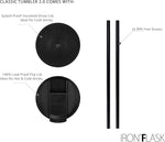 Load image into Gallery viewer, IRON °FLASK Classic Tumbler - Vacuum Insulated Stainless Steel Water Bottle, Double Walled, Drinking Cup, Insulated Travel Mug (Aurora, 32 oz Solid Lid)