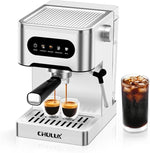 Load image into Gallery viewer, CHULUX Touchscreen Espresso Machine with Steam Wand, Cold Brew Espresso Coffee Maker for Cappucino, Americano