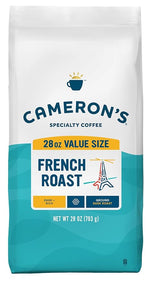 Load image into Gallery viewer, Cameron's Coffee Roasted Ground Coffee Bag, French Roast, 28 Ounce