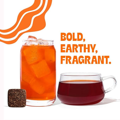 Tea Drops 30 Bulk Pack Thai Tea Bagless Tea - Loose Leaf, Lightly Sweetened, On-The-Go. Plastic-Free Tea - Iced or Hot