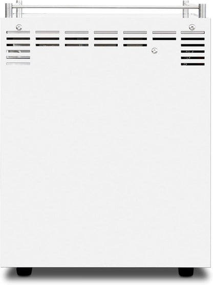 Ascaso Steel DUO Espresso Machine | PID | Programmable | Volumetric Controls | Dual Thermoblock | 120V | (White)