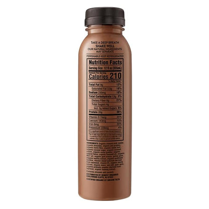 Remedy Organics Duo Decadence Power 12-Pack | Plant Based MCT Oil Protein Shakes, Ready to Drink | USDA Organic, Vegan, Gluten Free, Dairy Free, Soy Free | 6 Chocolate Fudge Bottles & 6 Cold Brew Latte Bottles