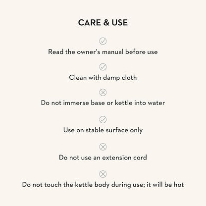 MACKENZIE-CHILDS Electric Kettle, Stainless-Steel Tea Kettle, Gray-and-White Sterling Check