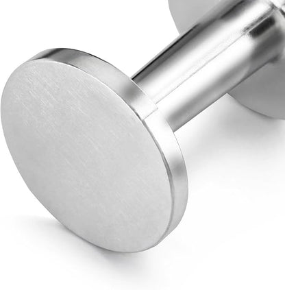 New Star Foodservice Commercial Grade Stainless Steel 18/8 Frothing Pitcher (Espresso Tamper)