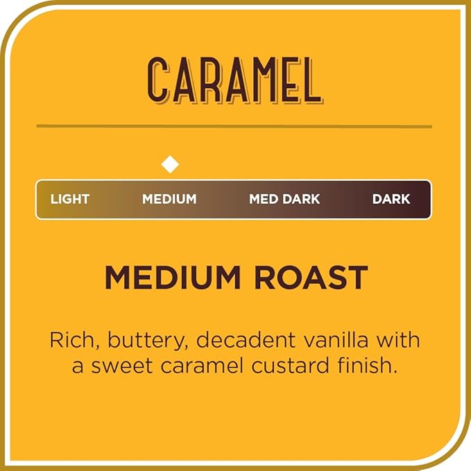 Don Francisco's Caramel Flavored Ground Coffee (12 oz Bag) (Pack of 2)