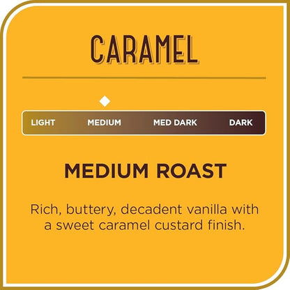 Don Francisco's Caramel Flavored Ground Coffee (12 oz Bag) (Pack of 2)