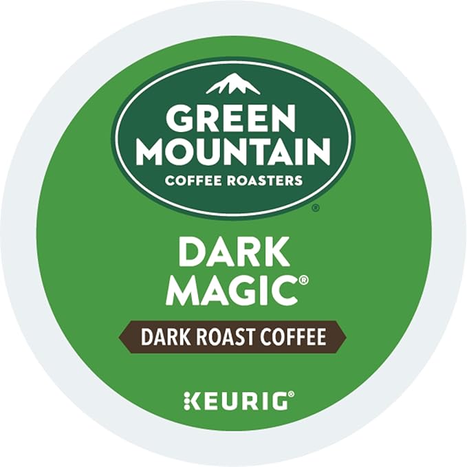 Green Mountain Coffee Roasters Dark Magic Keurig Single-Serve K-Cup Pods, Dark Roast Coffee, 72 Count