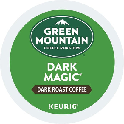 Green Mountain Coffee Roasters Dark Magic Keurig Single-Serve K-Cup Pods, Dark Roast Coffee, 72 Count