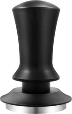 Load image into Gallery viewer, K COOL Espresso Hand Tamper, Premium Barista Coffee Tamper with Calibrated Spring, Stainless Steel Base Tamper Compatible with Espresso Machine Rancilio, Gaggia Bottomless Portafilter (58mm, Black)