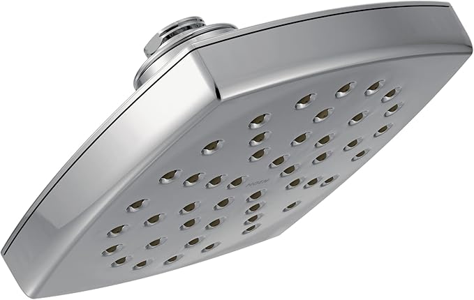 Moen S6365EP Voss 6" Single-Function Eco-Performance Rainshower Showerhead with Immersion Technology, Chrome
