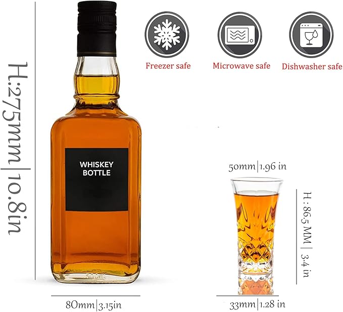 Tequila Glasses Heavy Base Shot Glass Cordial Glasses 2 OZ (12)