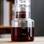 Load image into Gallery viewer, Ice Drip Coffee Maker,Cold Brew Coffee Makers Pot,20oz Cold Brew Tower Slow Drip Cold Brew Machine Borosilicate Glass Drip Coffee Machine for Household Pour Over (Transparent)