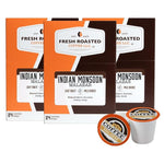 Load image into Gallery viewer, Fresh Roasted Coffee, Indian Monsoon Malabar, Light Roast, 72 Pods for K Cup Brewers