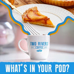 Load image into Gallery viewer, Two Rivers Coffee Dessert Coffee Pods Sampler Compatible with K Cup Brewers Including 2.0, Flavored Single Serve Variety Pack, 52 Count