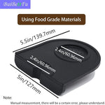 Load image into Gallery viewer, Coffee Knock Box Shock-Absorbent Durable Barista Style Knock Box With Removable Knock Bar and Non-Slip Base Gift Silicone Tamping Pad for Barista Tool Home Kitchen Bar Coffee Shop (Coffee Tamper Mat)