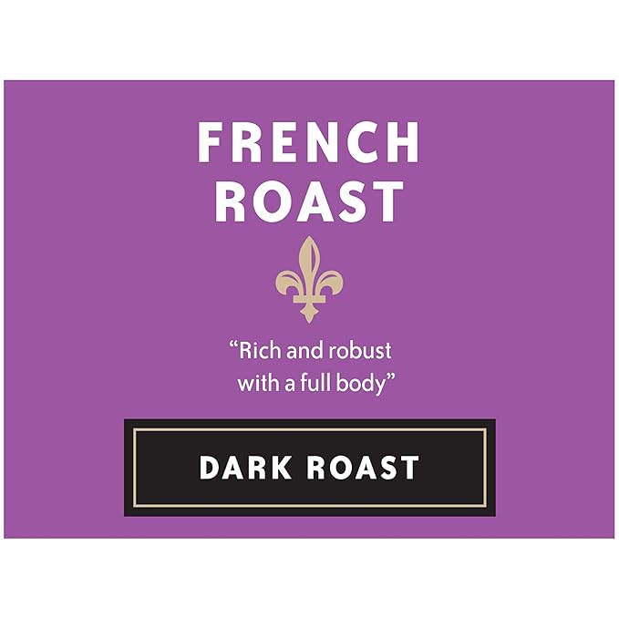 Community Coffee French Roast 24 Count Coffee Pods, Extra Dark Roast, Compatible with Keurig 2.0 K-cup Brewers, 24 Count (Pack of 1)