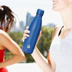 Load image into Gallery viewer, BJPKPK Stainless Steel Water Bottles 17oz Insulated Water Bottle for Travel,Turquoise