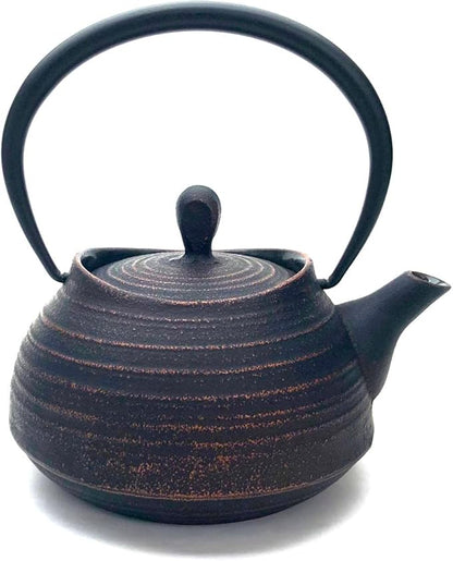 Southern iron teapot brush marks Hakeme 0.4L Copper Black (japan import)