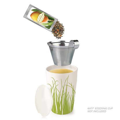 Tea Forte Tea Tasting Assortment Single Steeps Loose Leaf Premium Tea Gift Set Sampler, 15 Count 3 of Each Assorted Blends, Pre-Portioned Single Serve Pouches, Steeps 12 oz