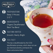 Organic Positively Tea Company, Decaf English Breakfast Black Tea, Loose Leaf, 16 Ounce