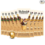 Load image into Gallery viewer, Belmio Madame Crème Brûlée Espresso Coffee Pods – Medium Roast – Creamy &amp; Sweet - Nespresso Original Line Compatible – 10 Count (Pack of 10)