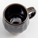 Load image into Gallery viewer, Asayu Japan Ceramic Coffee Pour Over Maker Set in Chocolate Brown, Slow Brewing Paper Filter Holder and Dripper with 3 Holes for Coffee and Tea (Complete 2PCS Set)