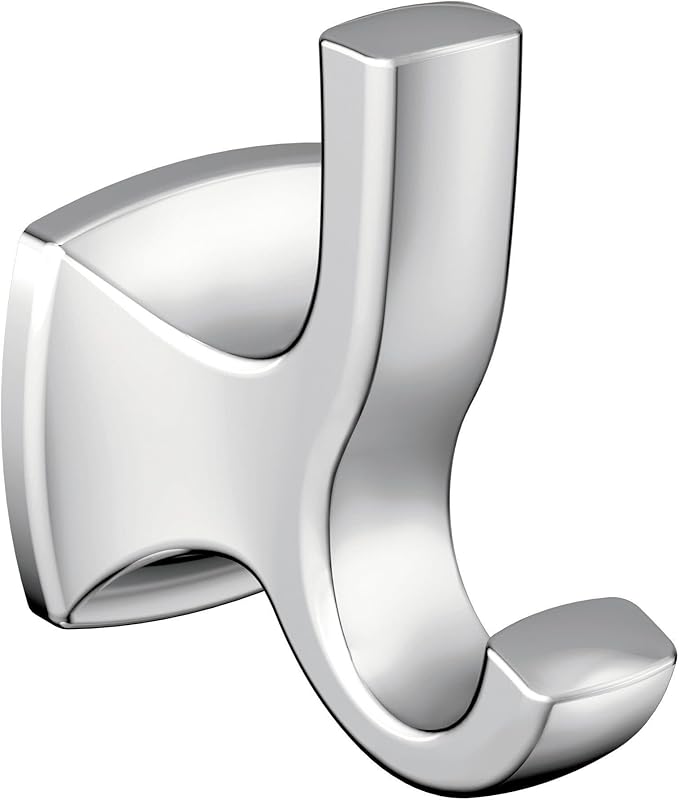 Moen YB5103CH Voss Double Robe Hook, Chrome