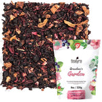 Load image into Gallery viewer, Tealyra - Grandma's Garden Berry - Fruit Tea Blend - Hibiscus and Berries Based Herbal Loose Leaf Tea - Vitamines Rich - Caffeine-Free - Hot and Iced Tea - 220g (8-ounce)