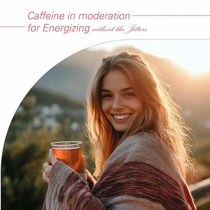 WT WEETEE Peach Herbal Tea Bags, Caffeine Free Tea Made with Rose Hip, Orange Peel, Hawthorn, Chamomile, Hibiscus & More, 100 Counts Peach and Herbs Good for Iced