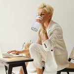 Load image into Gallery viewer, 20oz Tumbler Bulk Stainless Steel Tumbler Cup with Lid Vacuum Insulated Double Wall Travel Mug, Durable Powder Coated Travel Coffee Tumbler Mug for Hot &amp; Cold Drinks, White,12 Pack