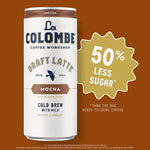 Load image into Gallery viewer, La Colombe Coffee, Mocha Draft Latte, 11 fl oz Cans (Pack of 12), Coffeehouse Quality Cold Brew, Specialty Grade Coffee Beans, Ready-to-Drink On-the-Go